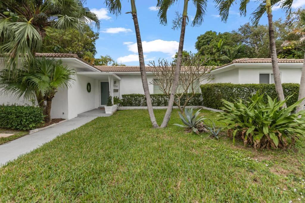 Modern Tropical Pool House North Miami Hot Tub Villa Eksteriør bilde